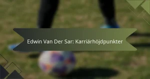 Edwin Van Der Sar: Karriärhöjdpunkter